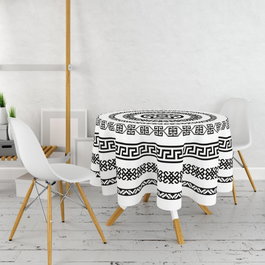 Hermia Mantel con Impresión 3D de 160 cm, Multicolor